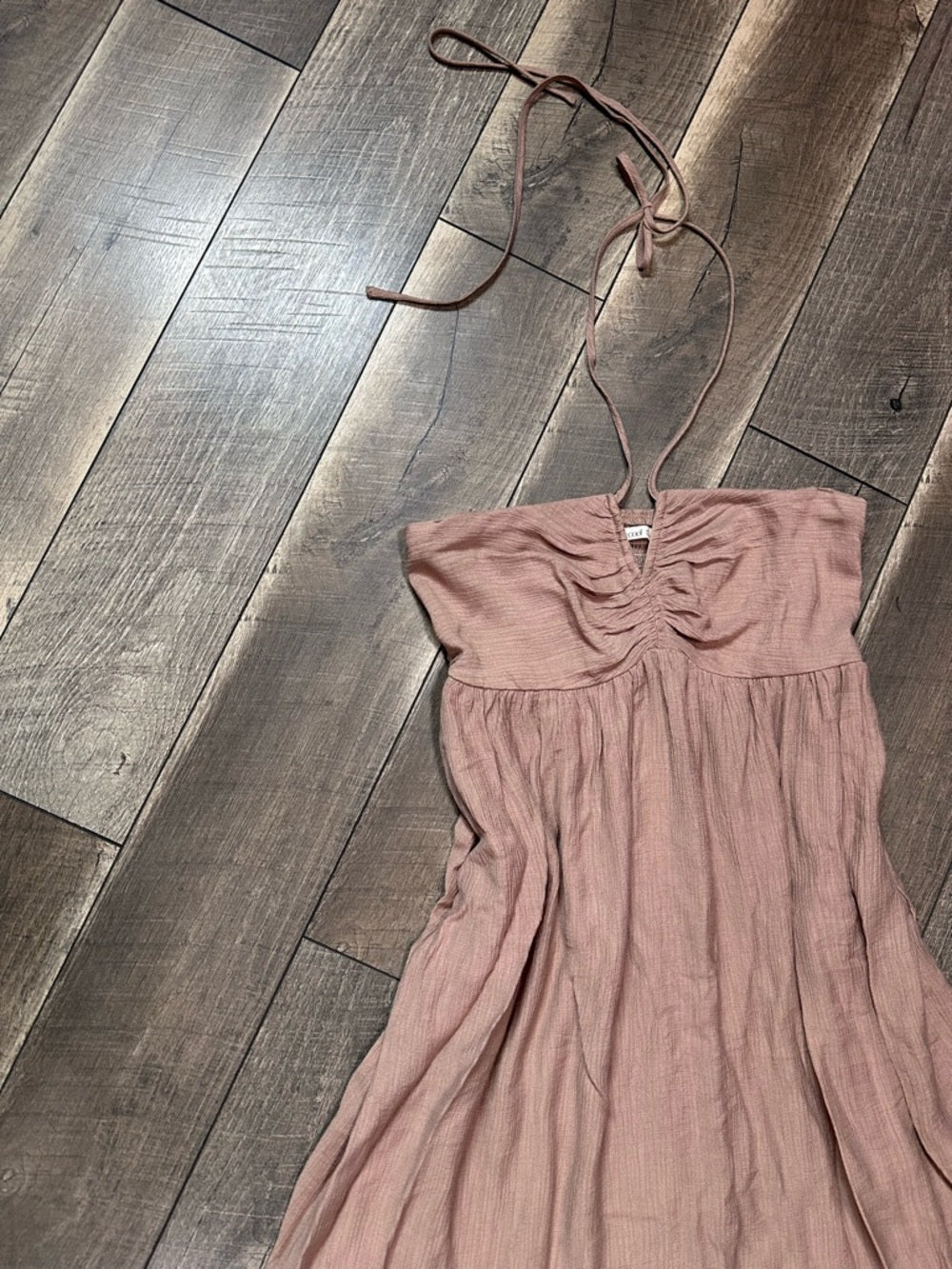 Be Cool Halter Midi Dress (new without tags)