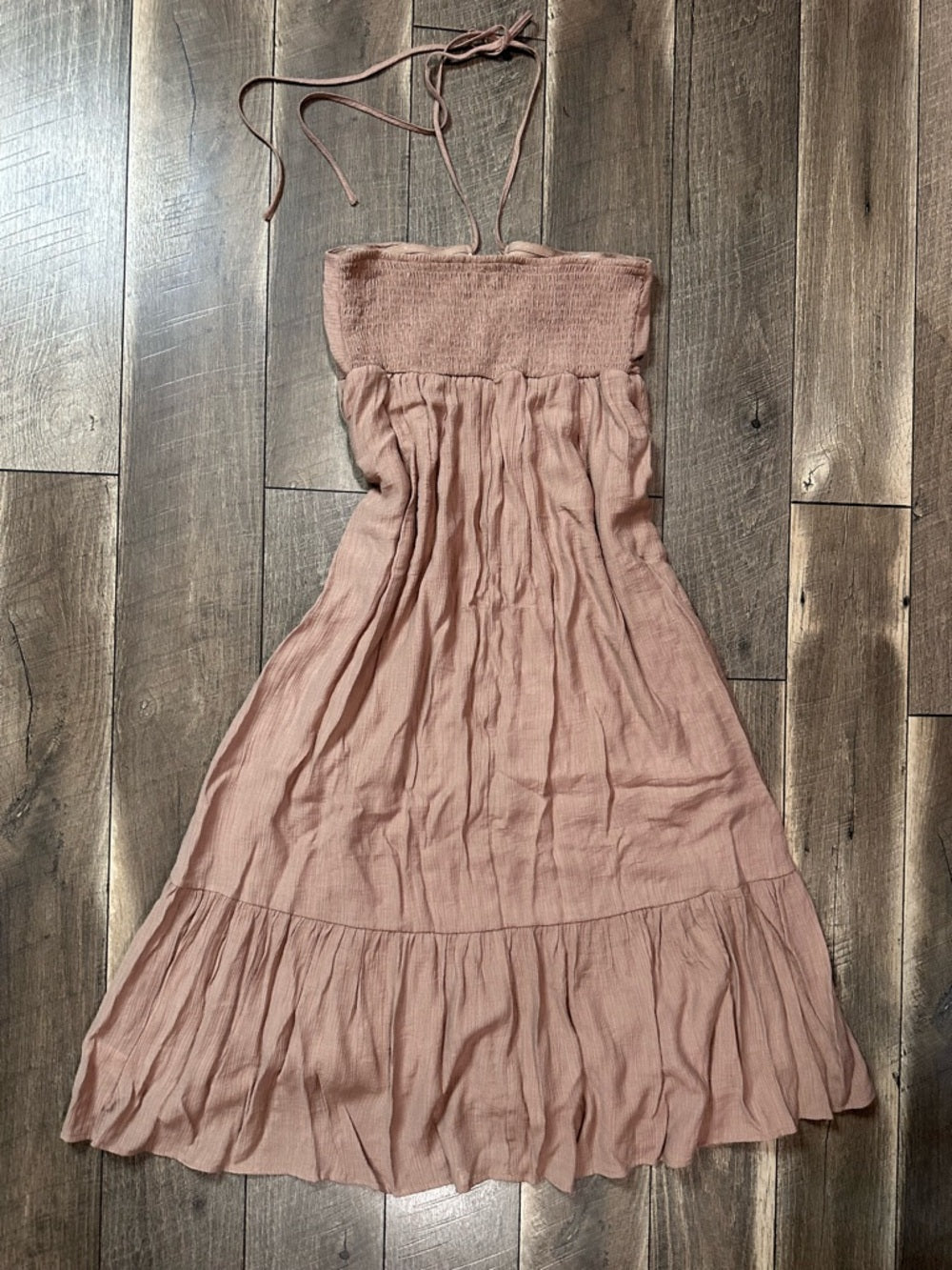 Be Cool Halter Midi Dress (new without tags)