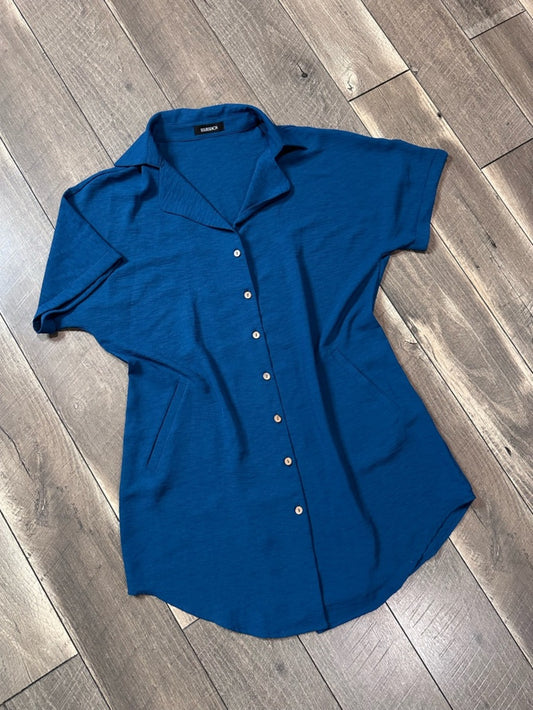 Besubseach Button Down Cover Up Dress