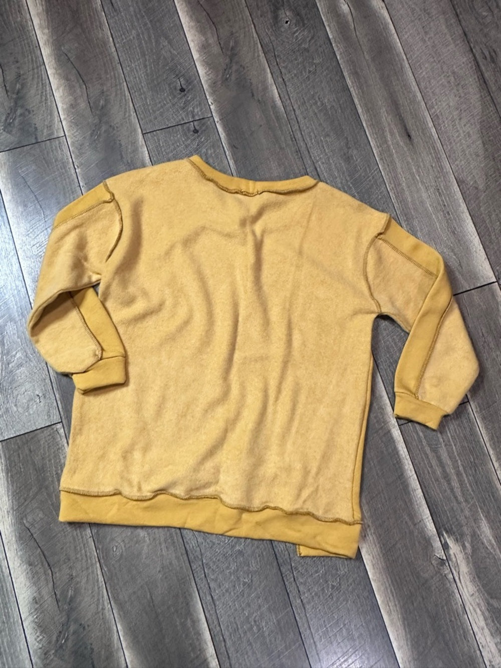 Bibi Yellow Pullover Crewneck