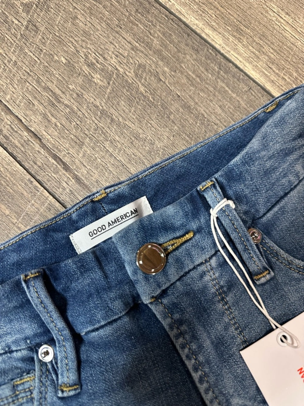 Good American Good Flare Split Hem Jeans