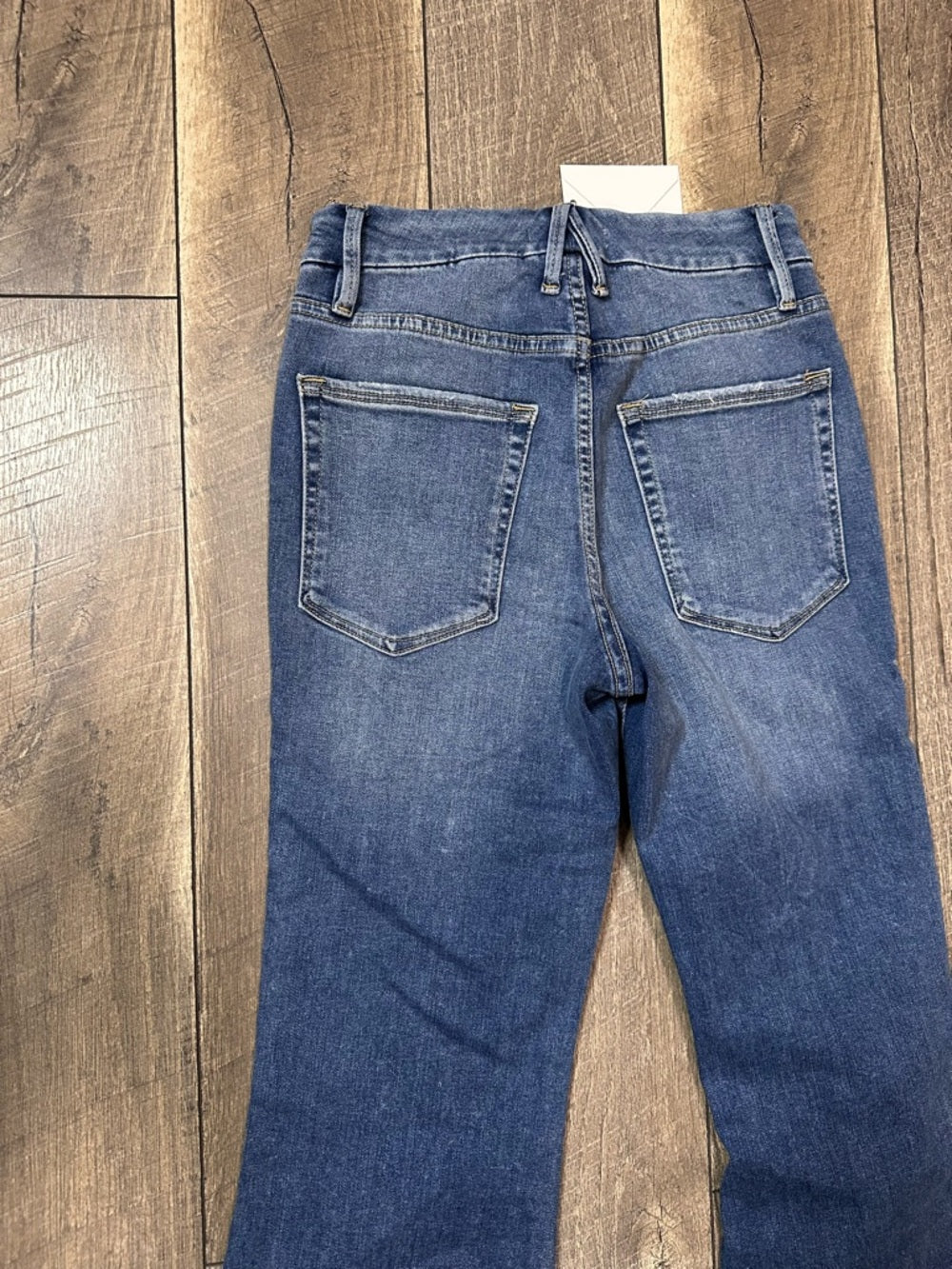 Good American Good Flare Split Hem Jeans