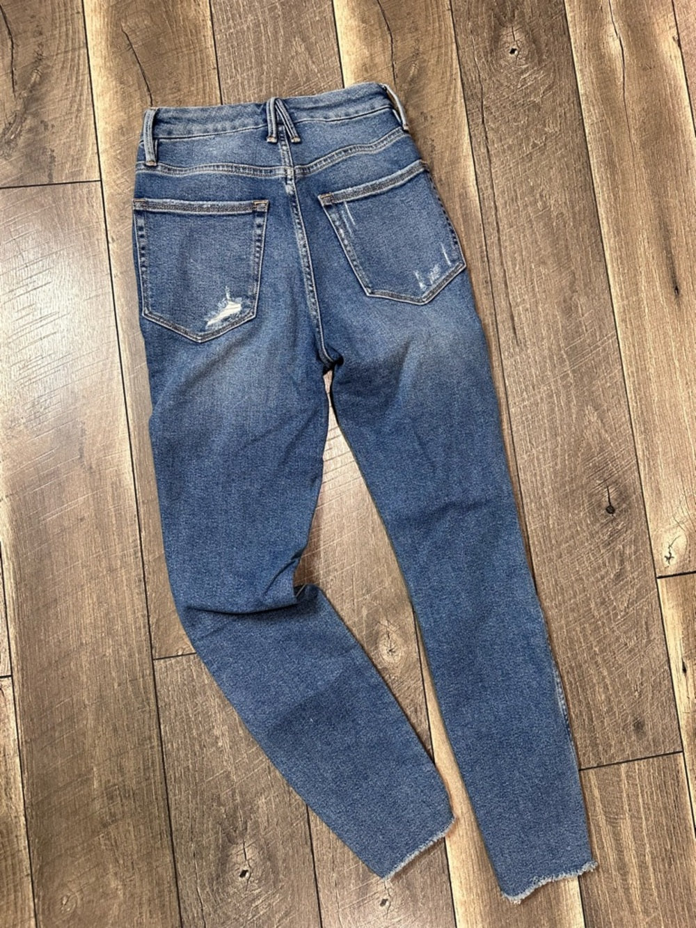Good American Good Legs Distressed Skinny Jeans