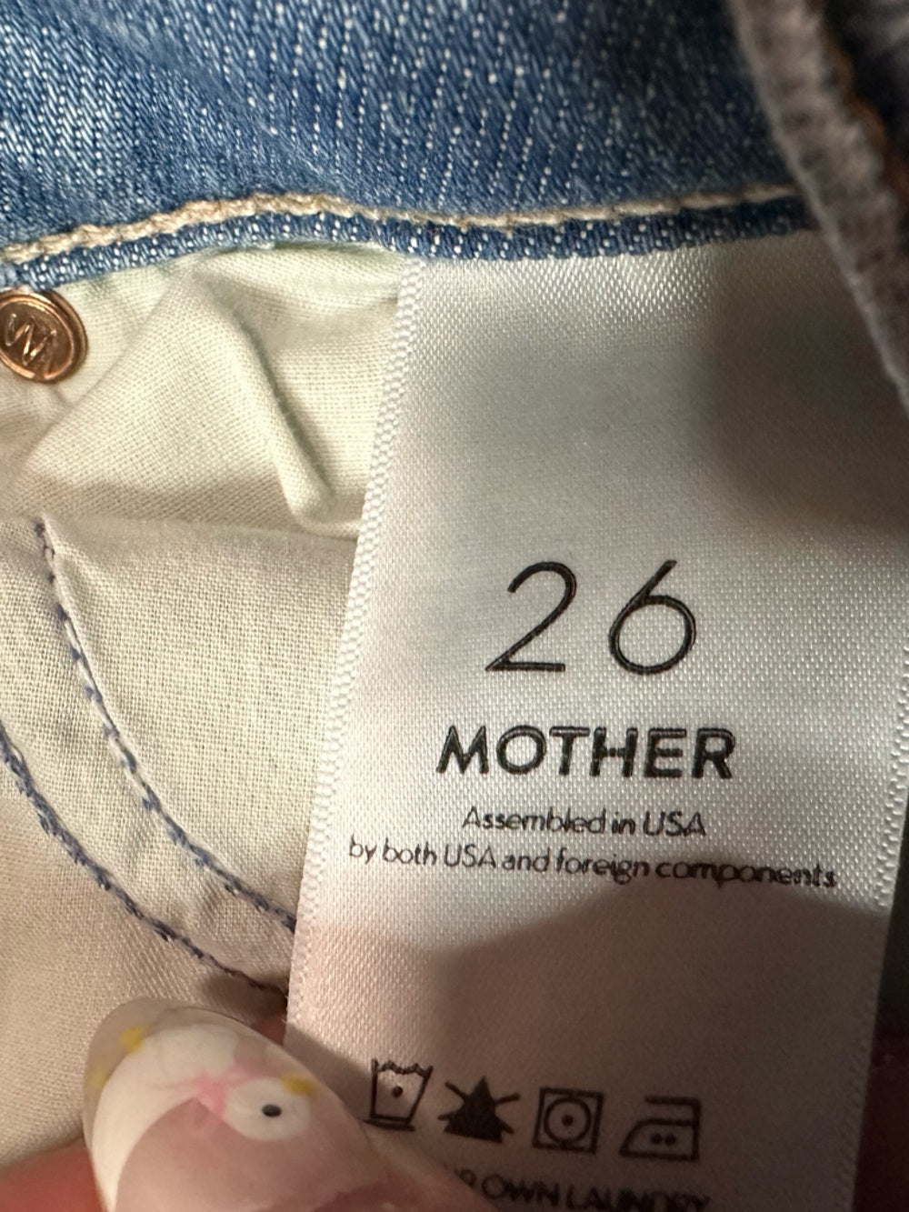 Mother The Pixie Dazzler Ankle Fray Jeans