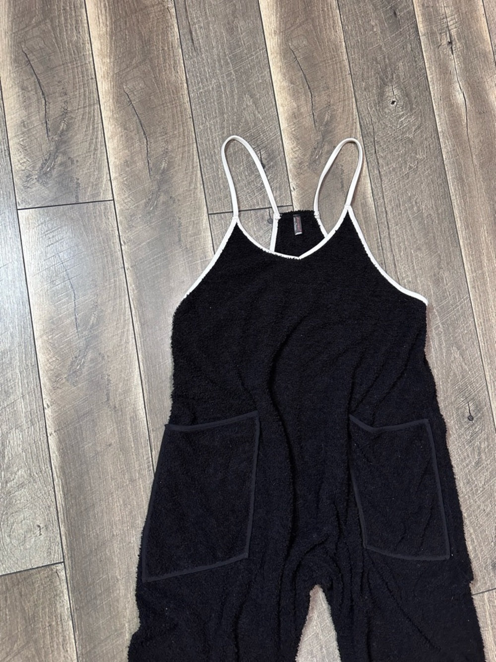 Free People Movement Black Hot Shot Cuddle Up Onesie