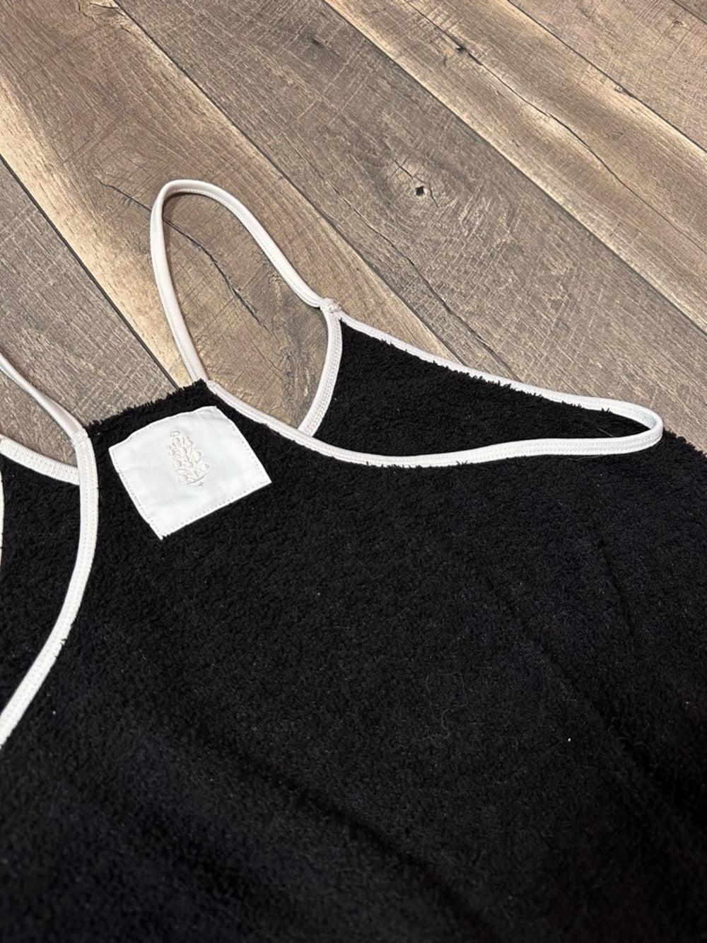Free People Movement Black Hot Shot Cuddle Up Onesie