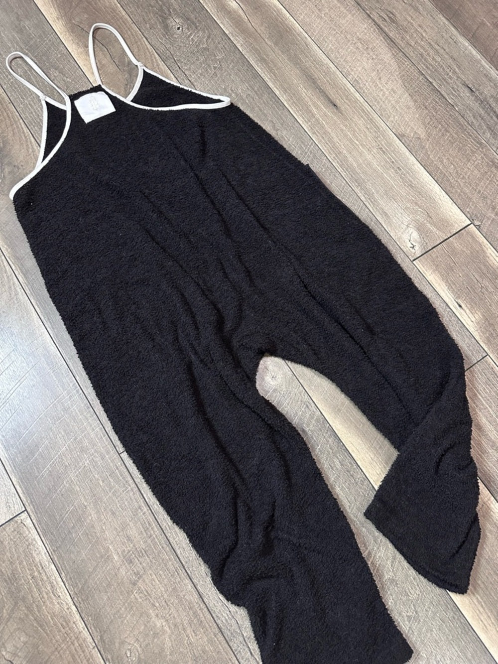 Free People Movement Black Hot Shot Cuddle Up Onesie