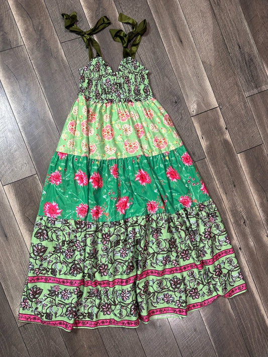 Boutique Maxi Smocked Dress