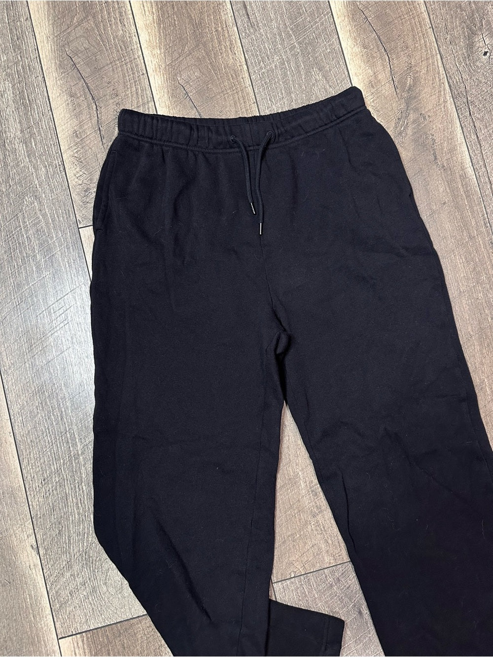 Old Navy Black Wide Leg Sweatpants