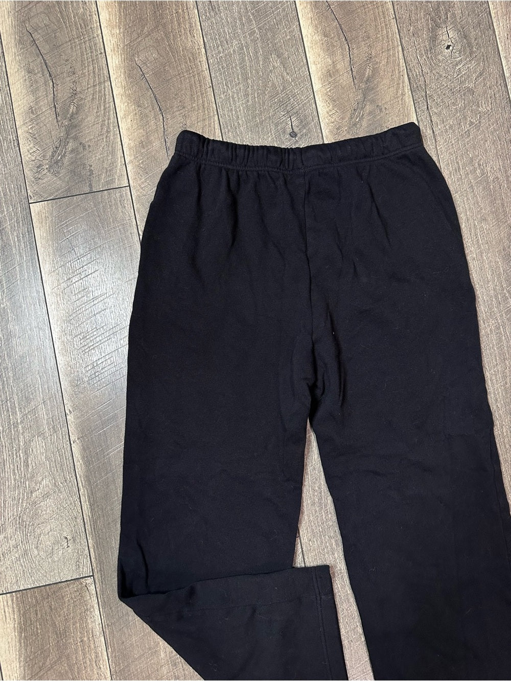Old Navy Black Wide Leg Sweatpants