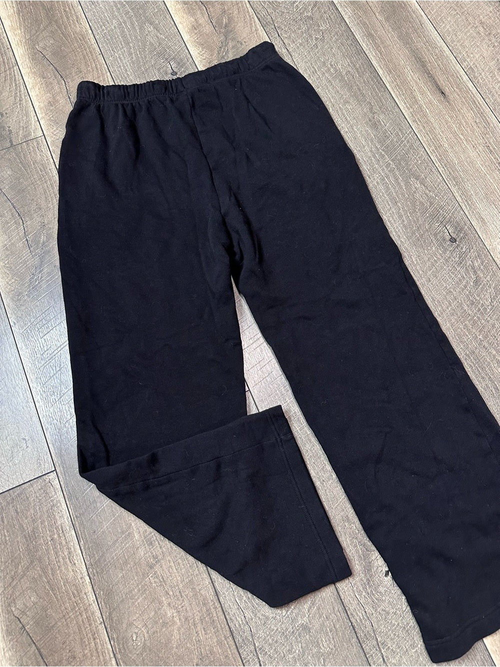 Old Navy Black Wide Leg Sweatpants