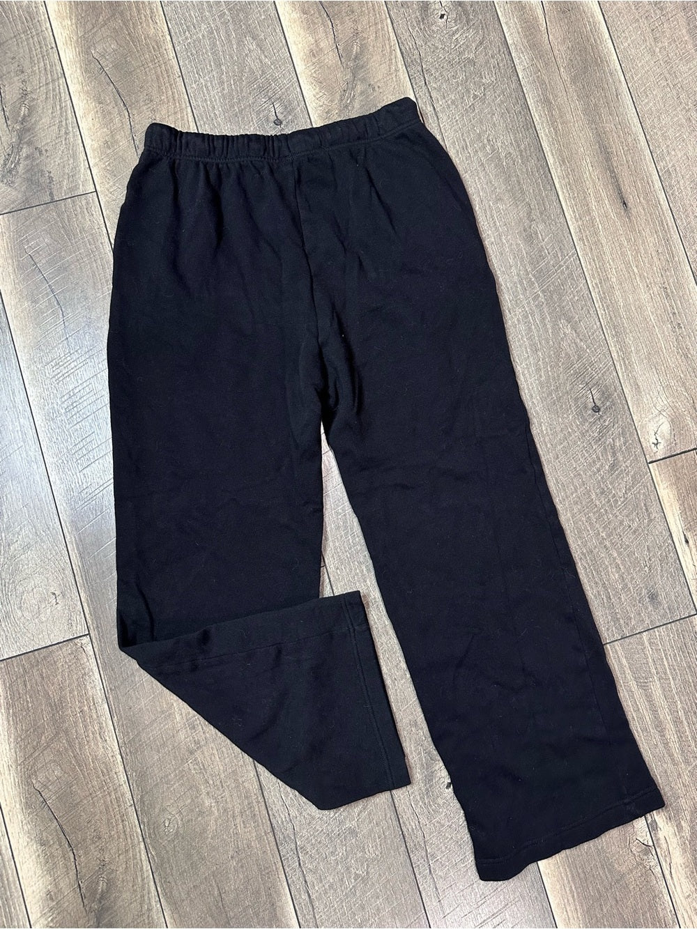 Old Navy Black Wide Leg Sweatpants