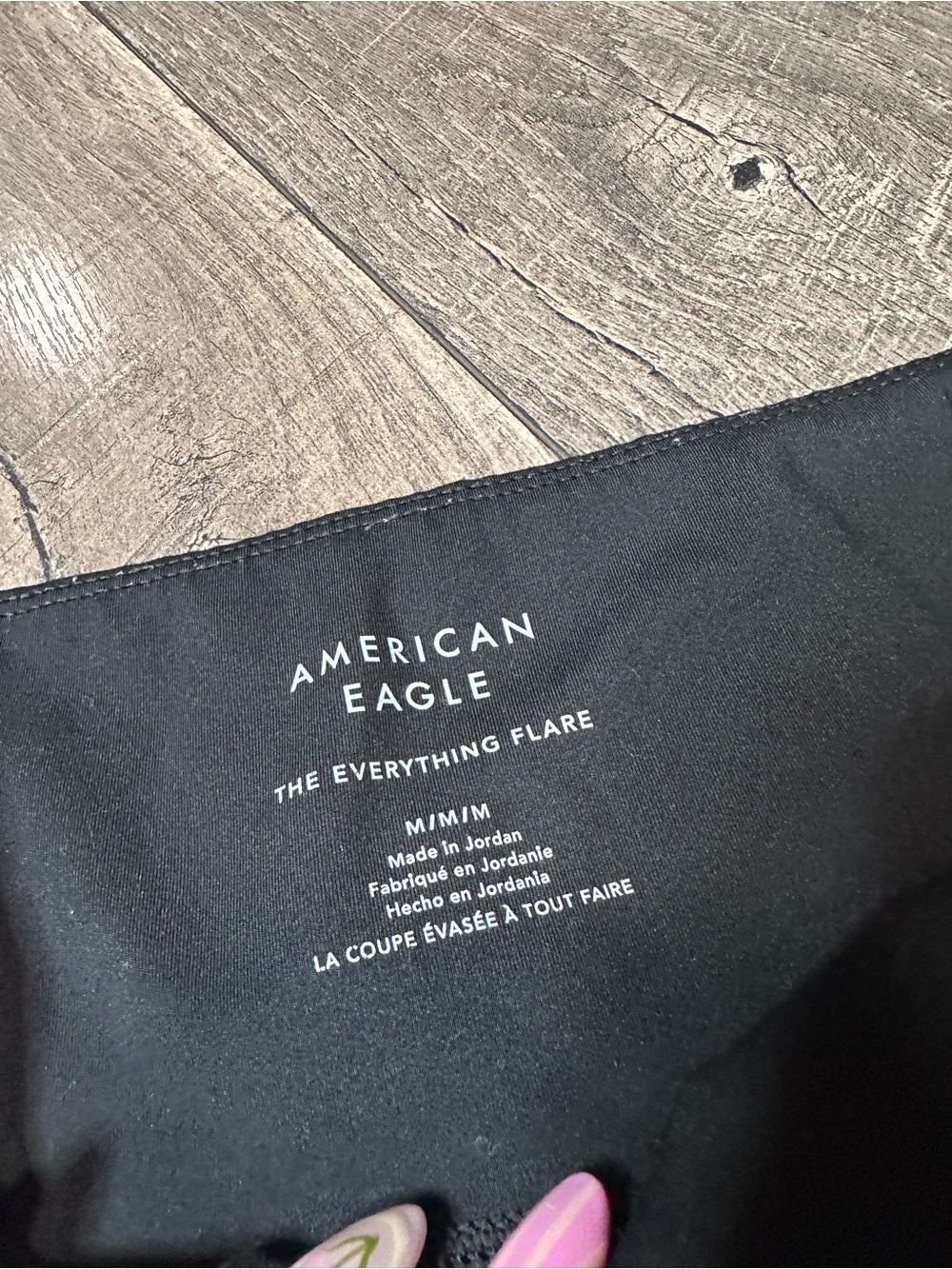 American Eagle Black Flare Pants