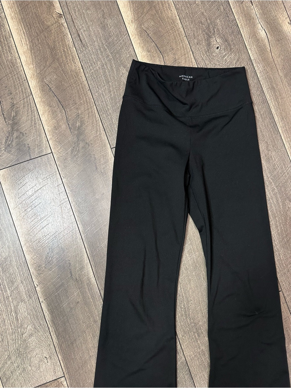 American Eagle Black Flare Pants