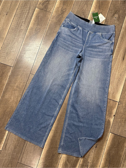 Halara Flex Wide Leg Super Soft Denim Pants