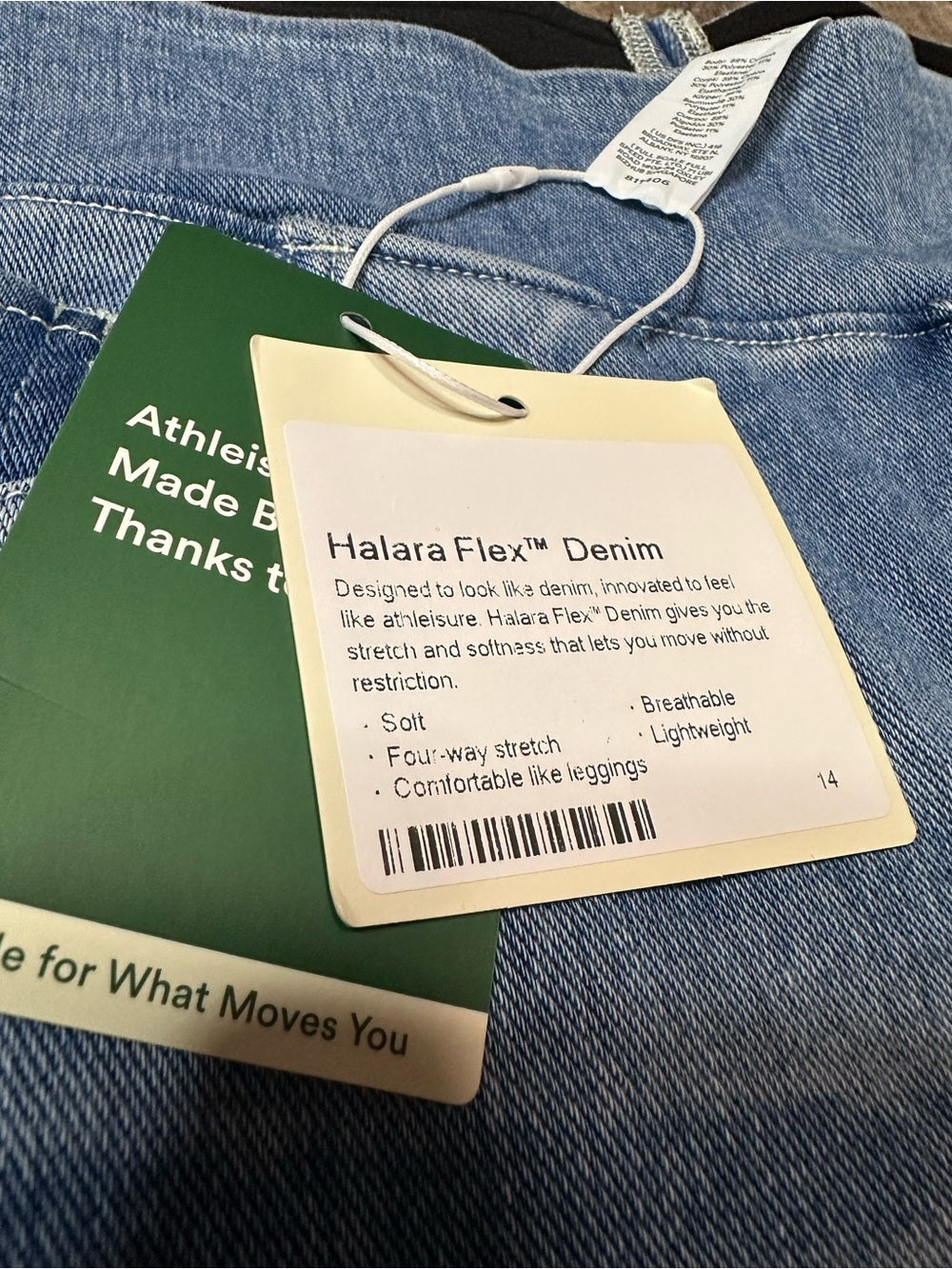 Halara Flex Wide Leg Super Soft Denim Pants