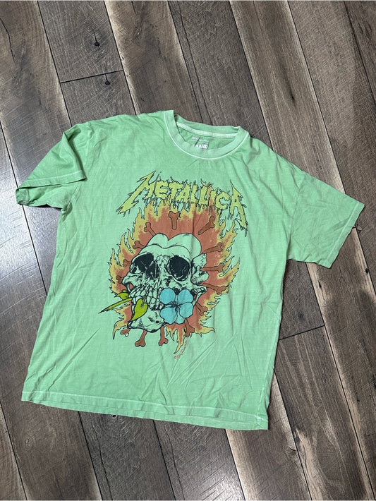 American Eagle Metallic Band Tee