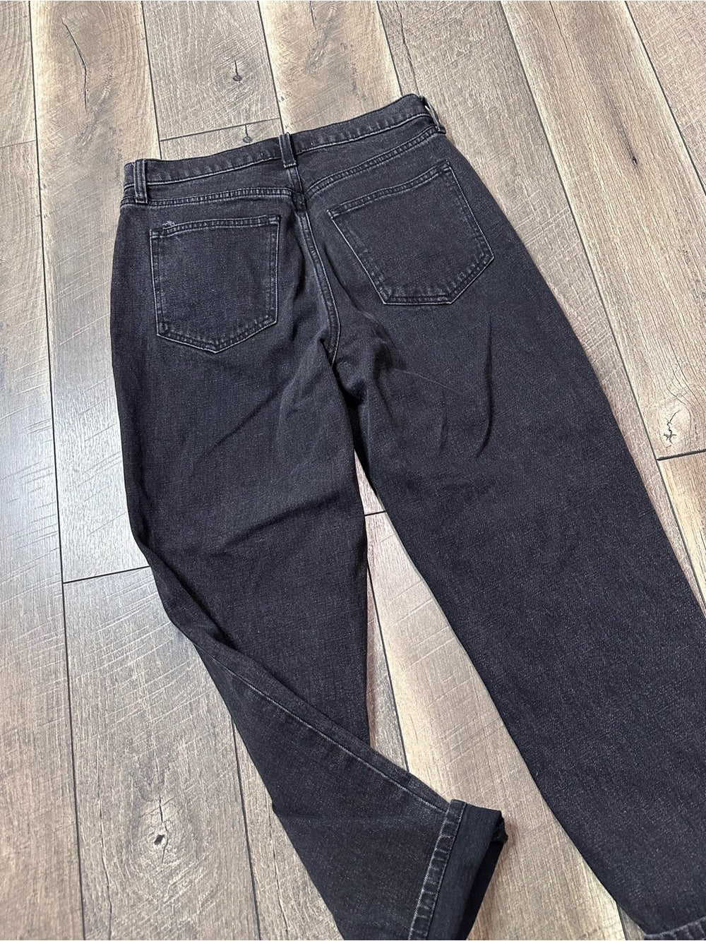 Abercrombie & Fitch Curve Love The Ankle Straight Ultra Hi Rise Jeans