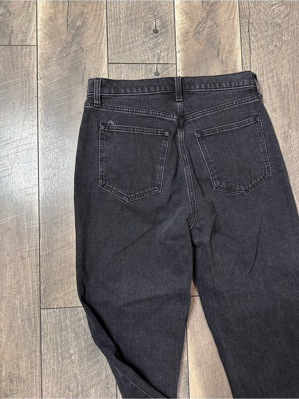 Abercrombie & Fitch Curve Love The Ankle Straight Ultra Hi Rise Jeans