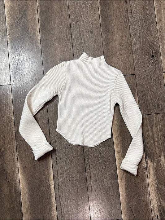 Mable Crop Soft & Stretchy Sweater