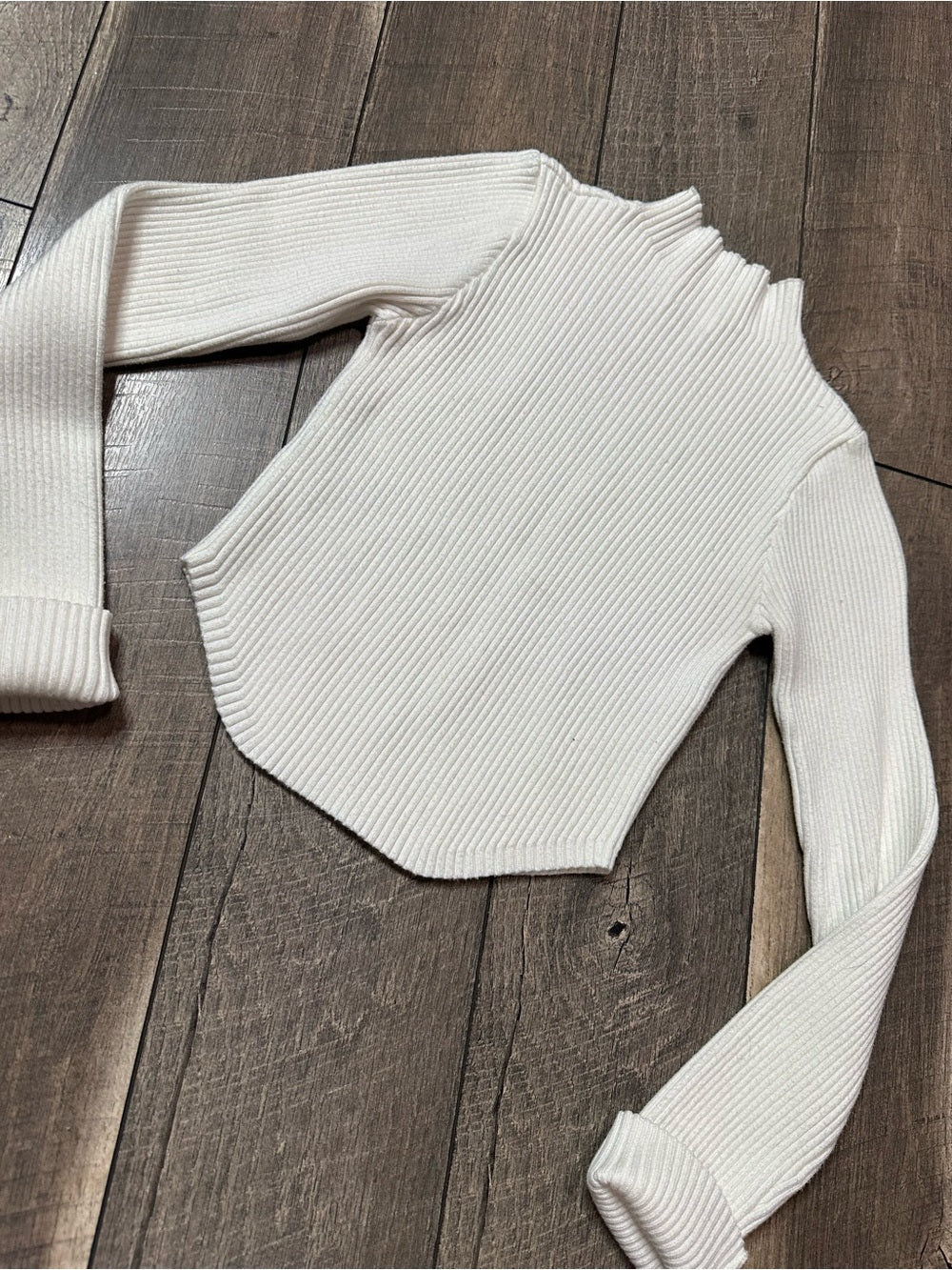 Mable Crop Soft & Stretchy Sweater