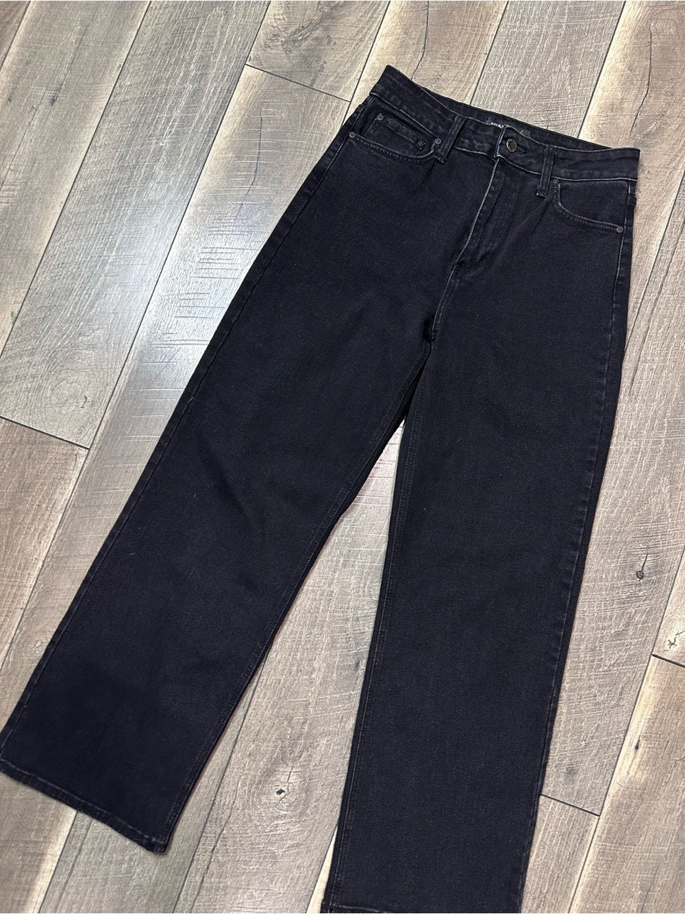 Just Black Straight Leg Denim Jeans