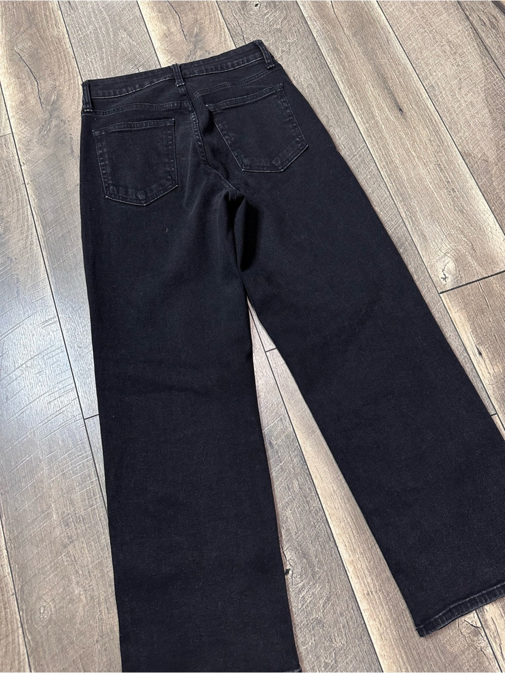 Just Black Straight Leg Denim Jeans