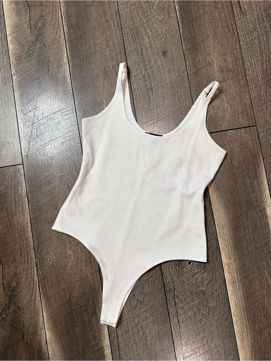 Shinestar White Bodysuit