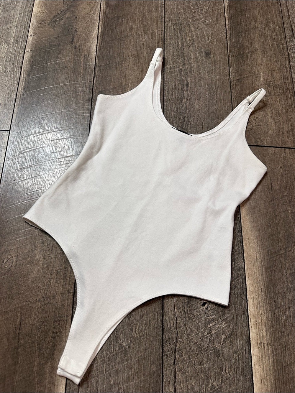 Shinestar White Bodysuit