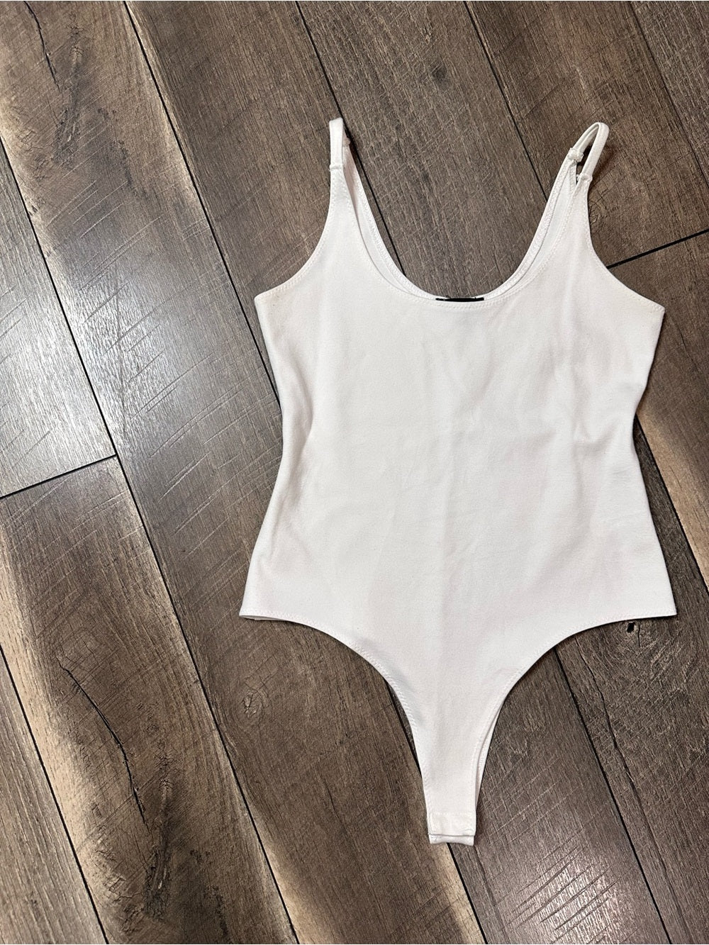 Shinestar White Bodysuit