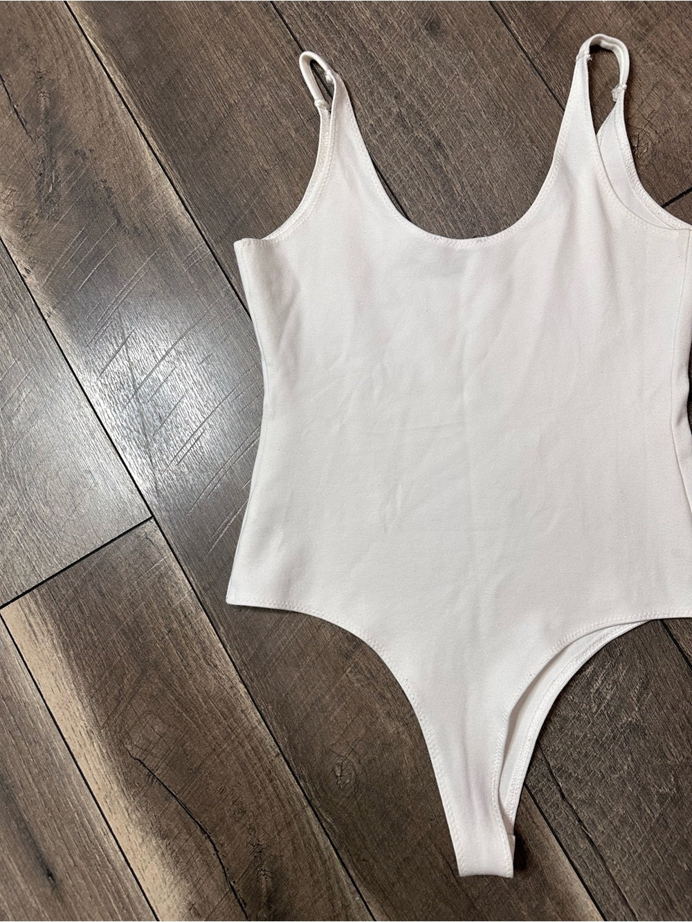 Shinestar White Bodysuit