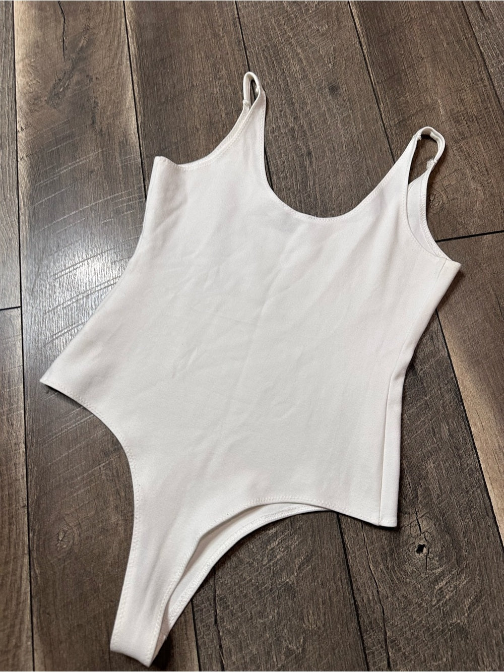 Shinestar White Bodysuit