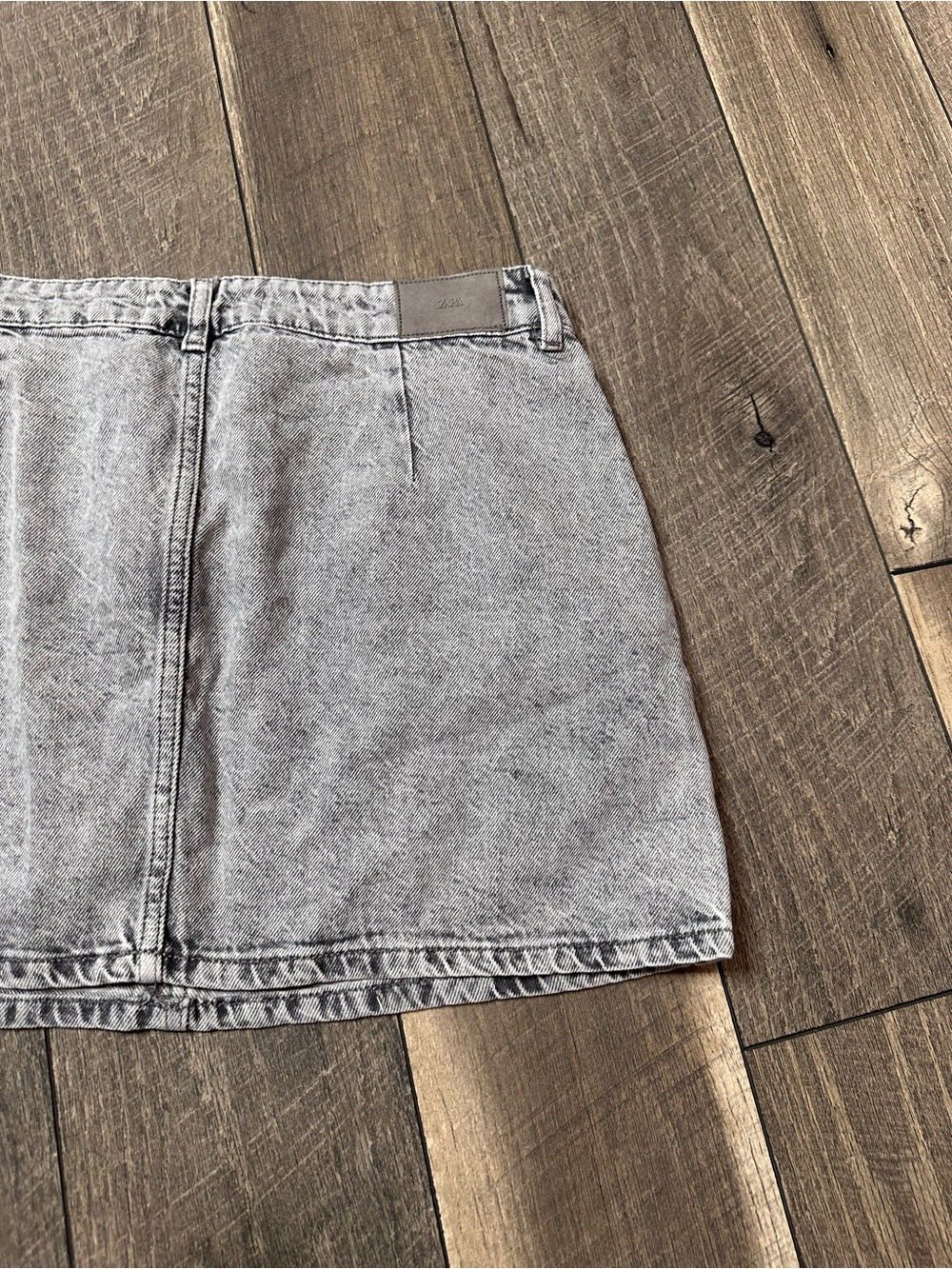 Zara Beaded Denim Skirt