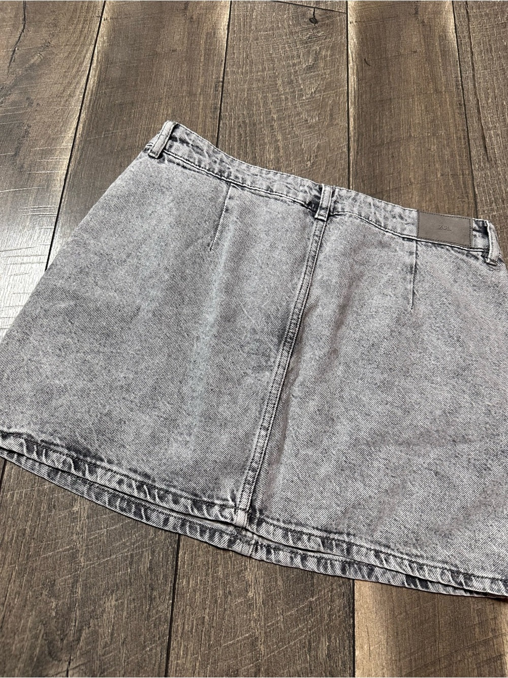 Zara Beaded Denim Skirt