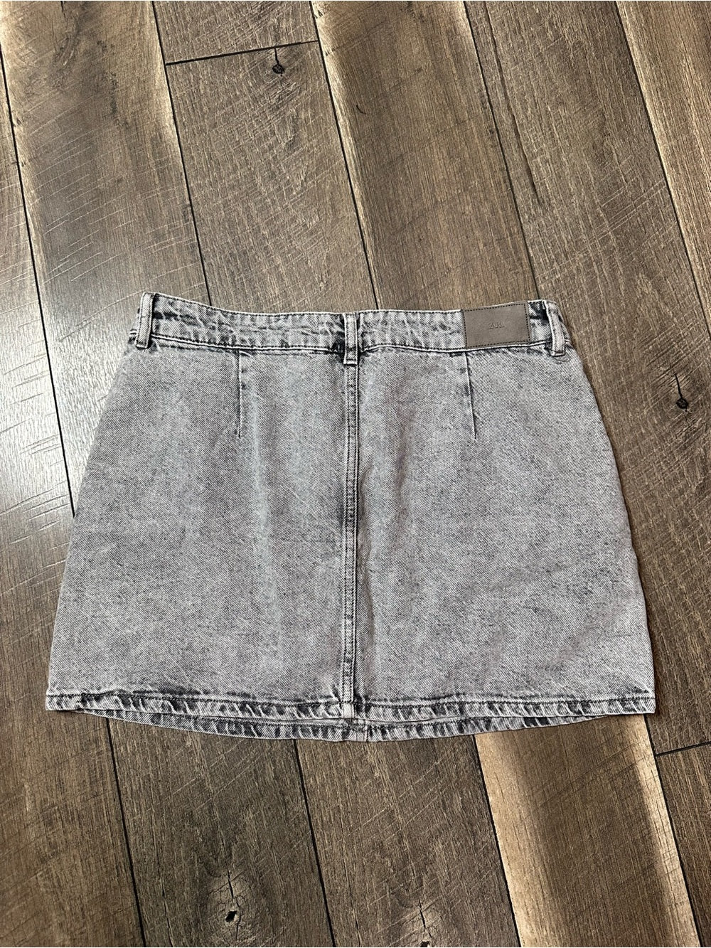 Zara Beaded Denim Skirt