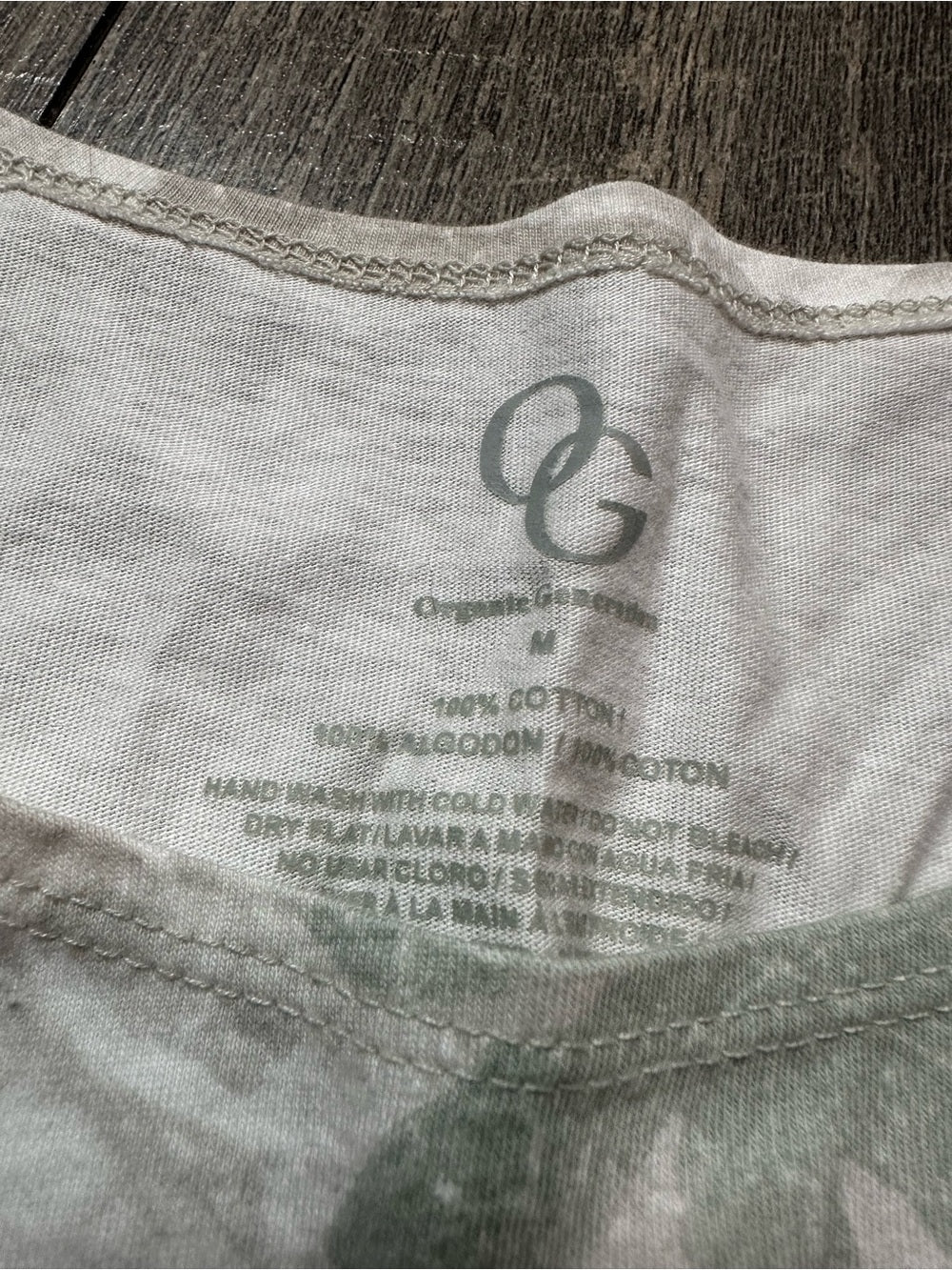 Organic Generation Camo Crop Tee