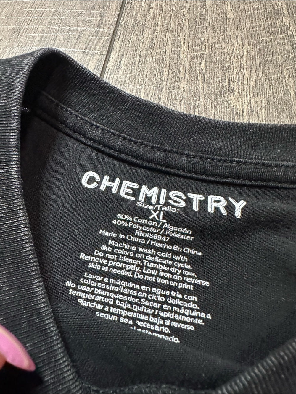 Chemistry Corvette Crop Tee