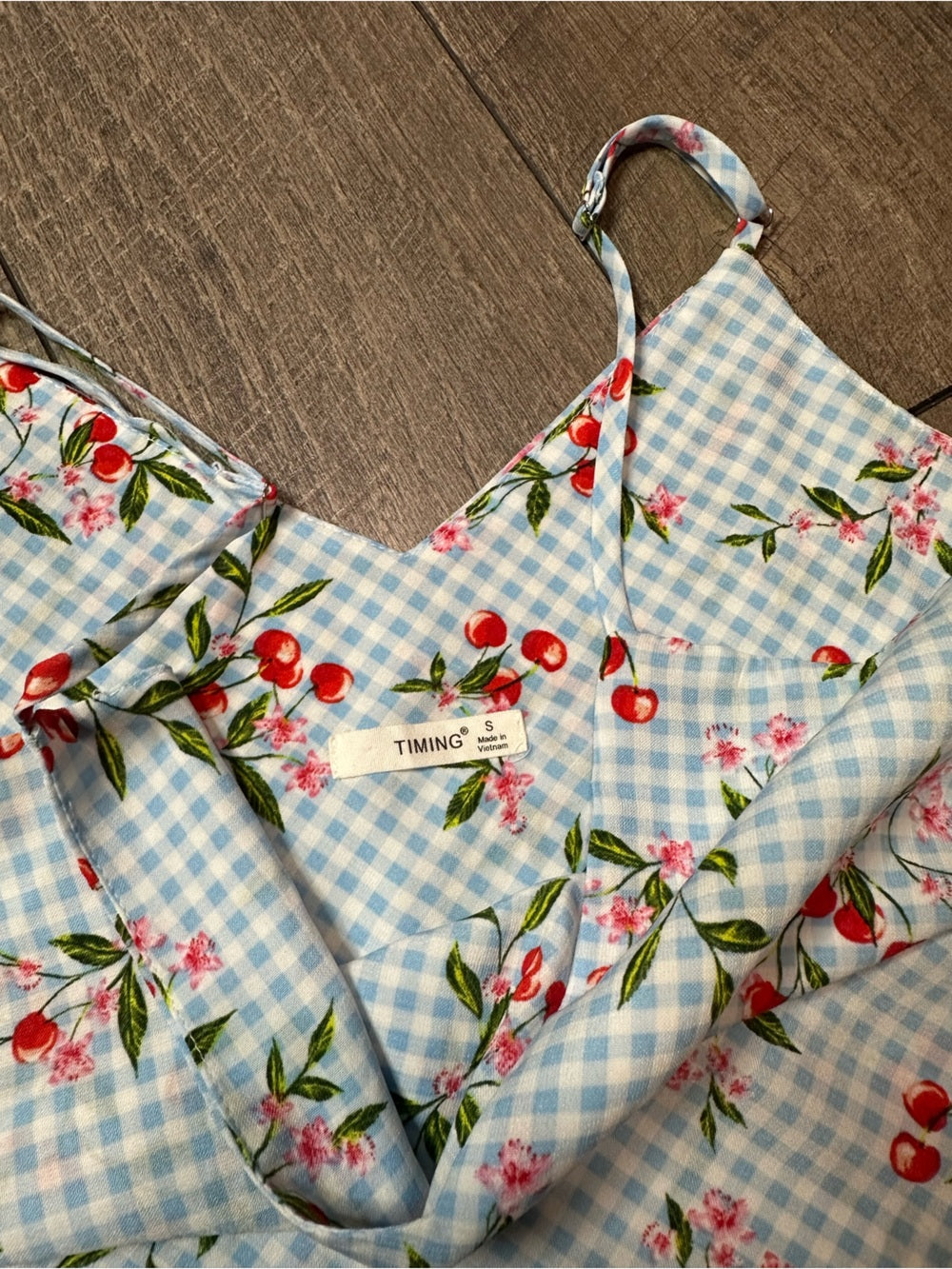 Timing Cherry Tank Top