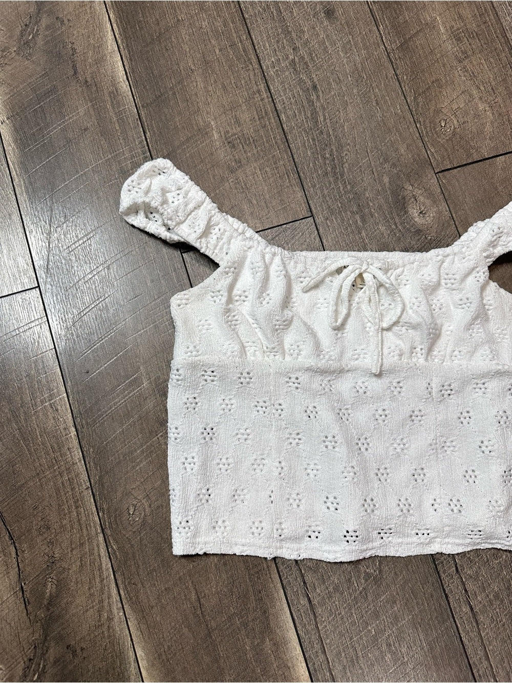 Aeropostale Eyelet Tank Top