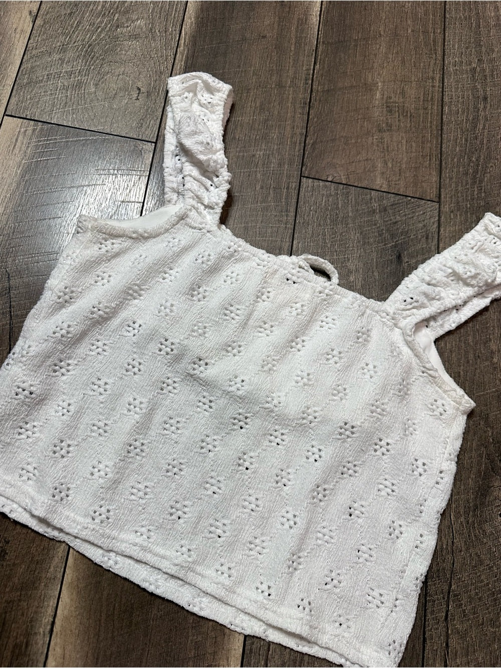 Aeropostale Eyelet Tank Top
