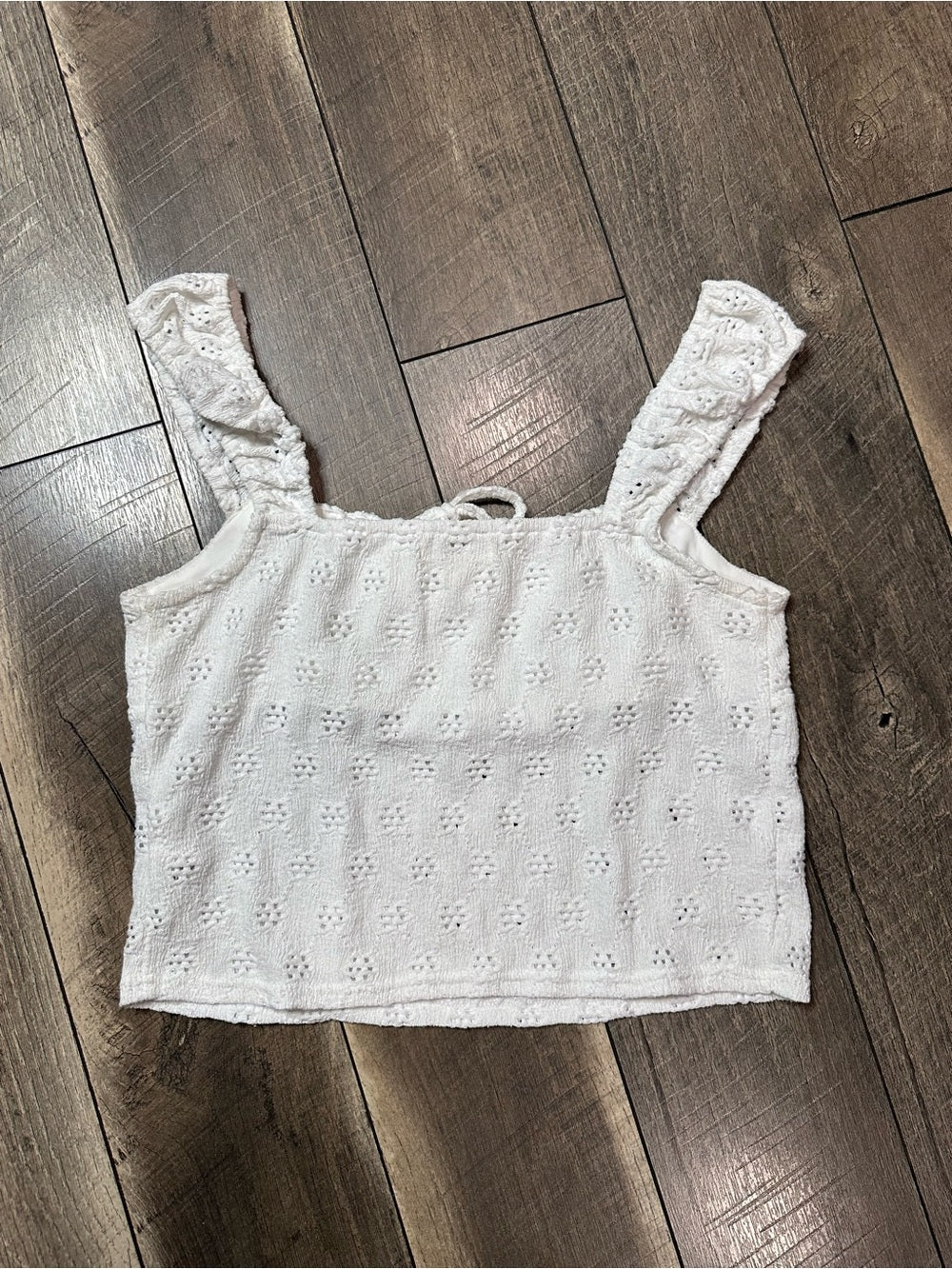 Aeropostale Eyelet Tank Top