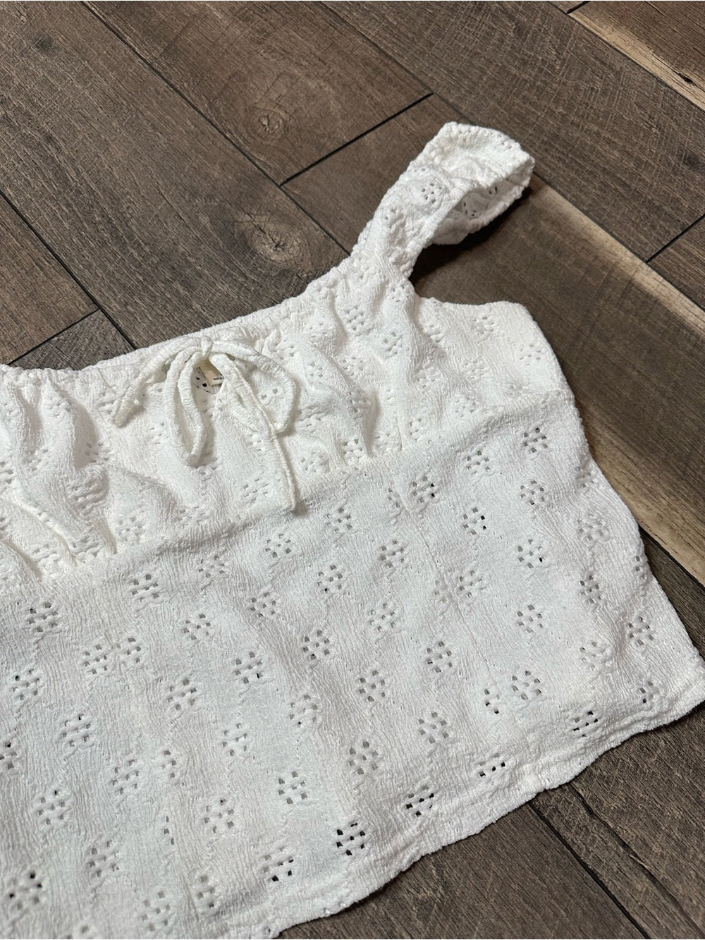 Aeropostale Eyelet Tank Top