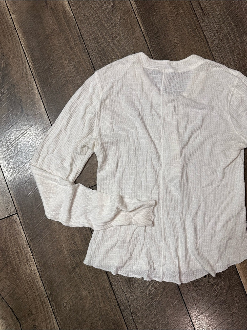Free People Waffleknit Long Sleeve