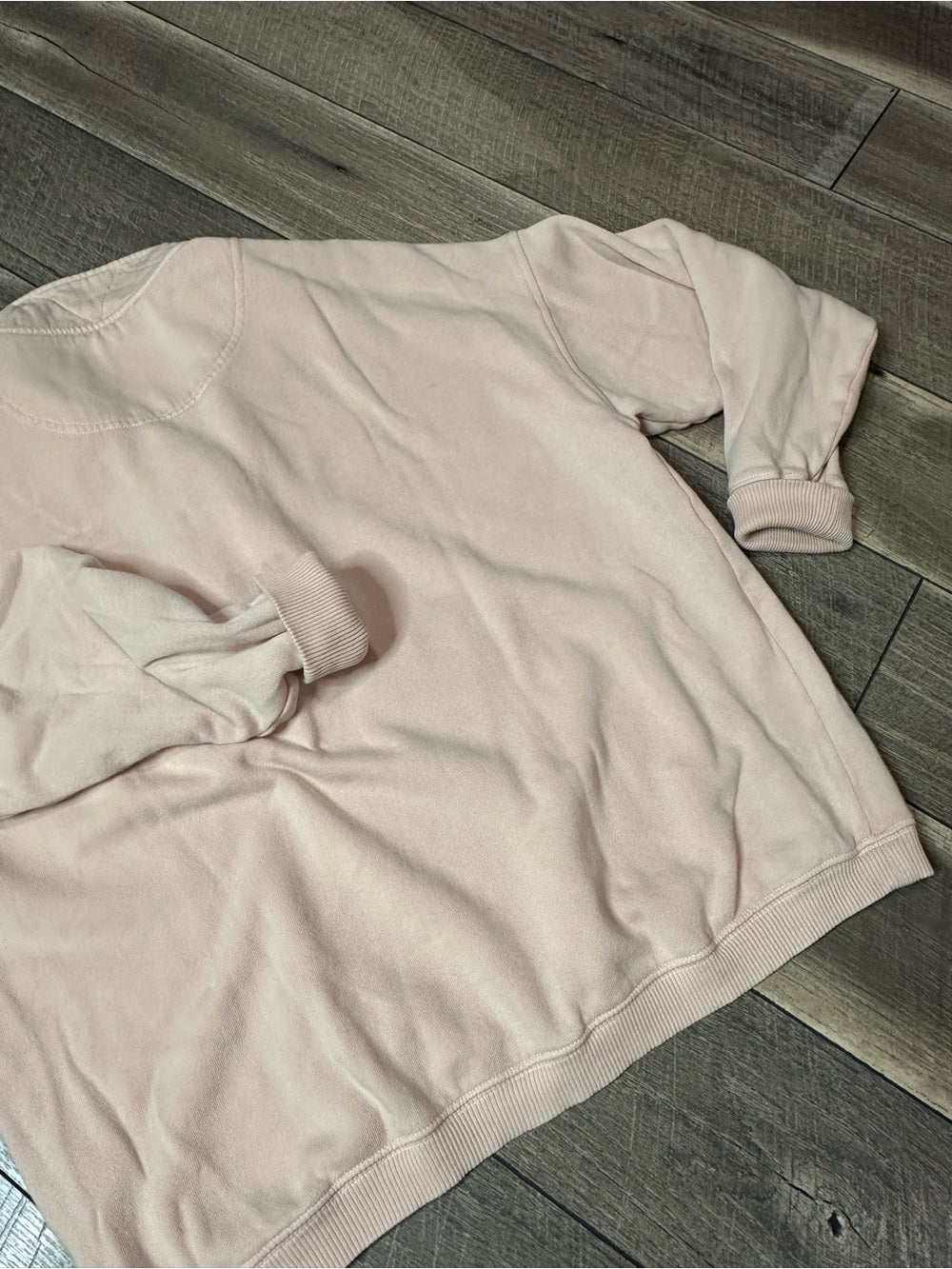 Aerie Waffleknit 1/2 Button Pullover Crewneck