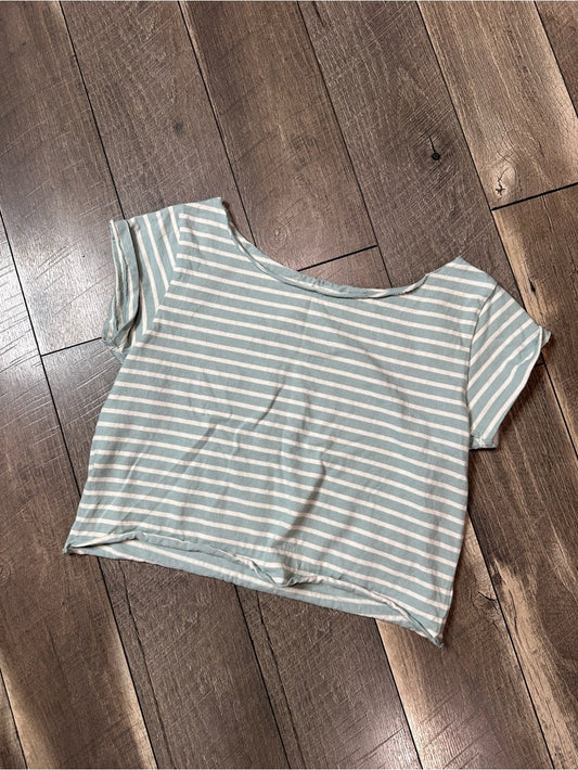 American Eagle Off Shoulder Crop Tee