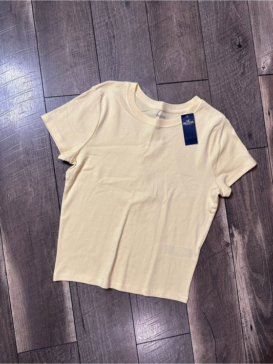 Hollister Sunshine Yellow Baby Tee