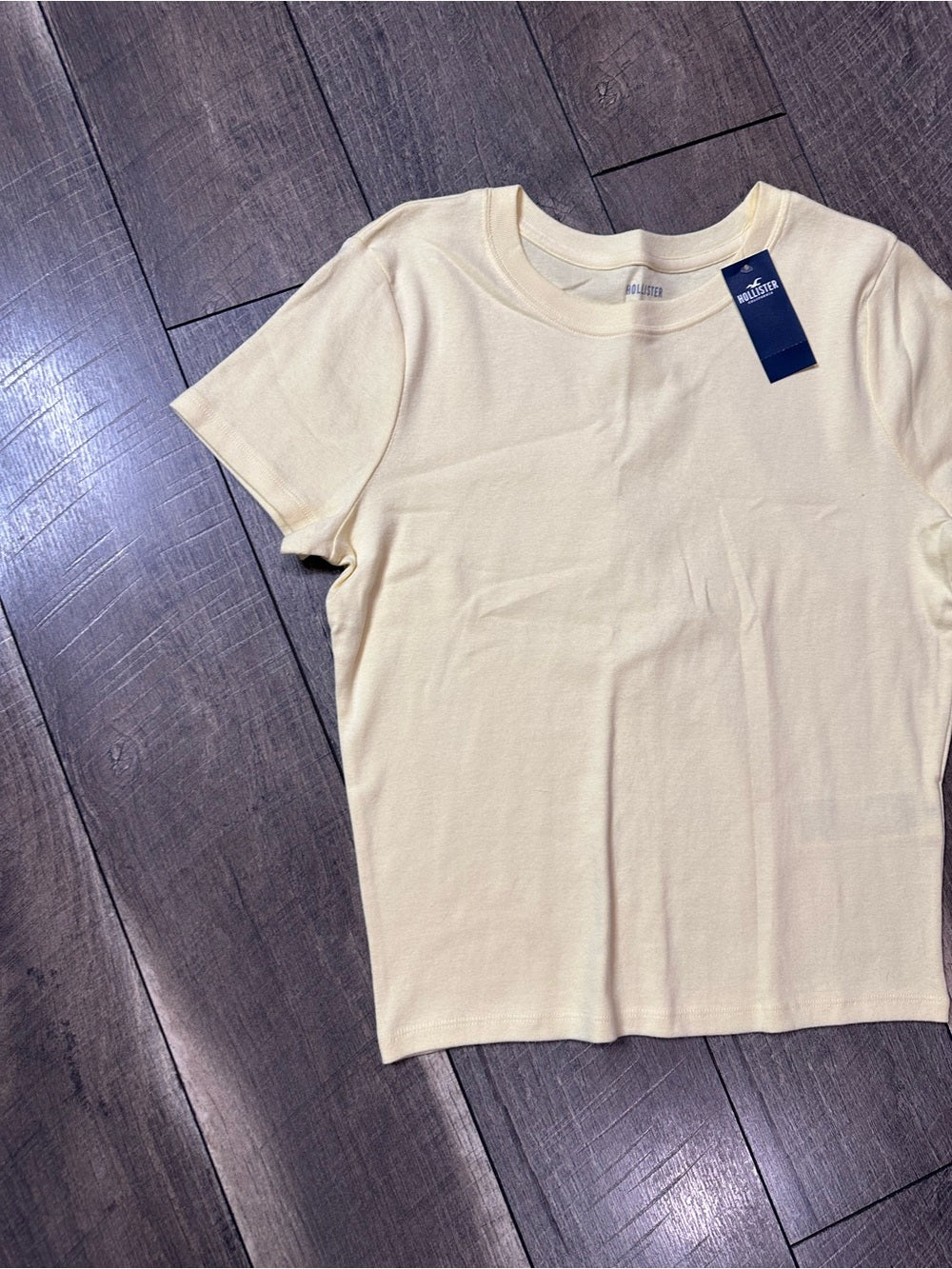 Hollister Sunshine Yellow Baby Tee