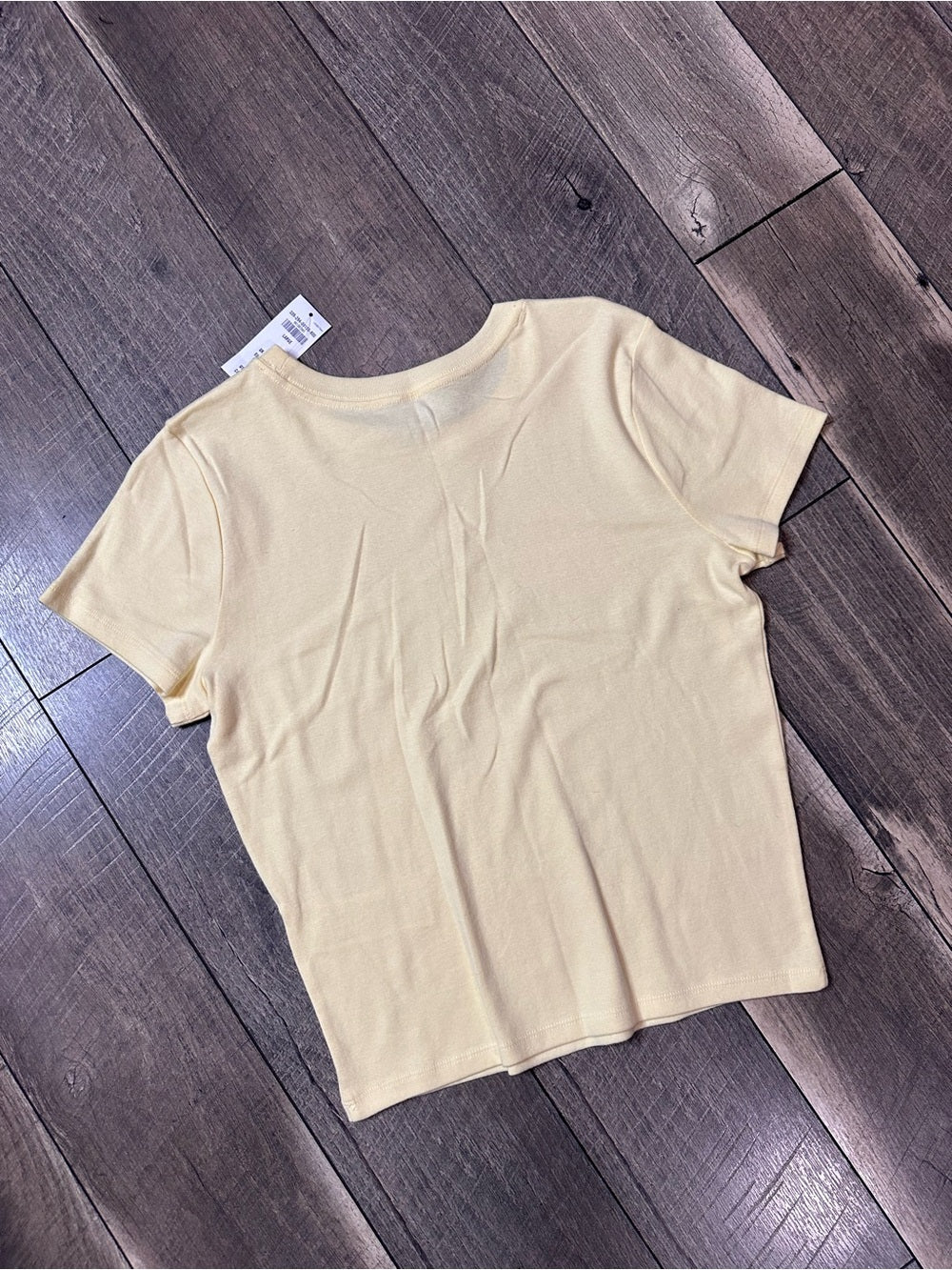 Hollister Sunshine Yellow Baby Tee