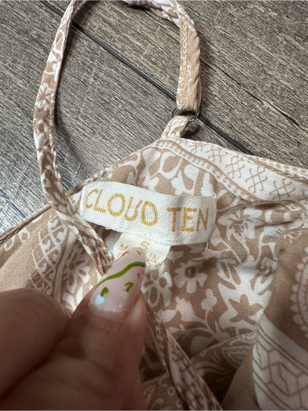 Cloud Ten Bandana Tank Top