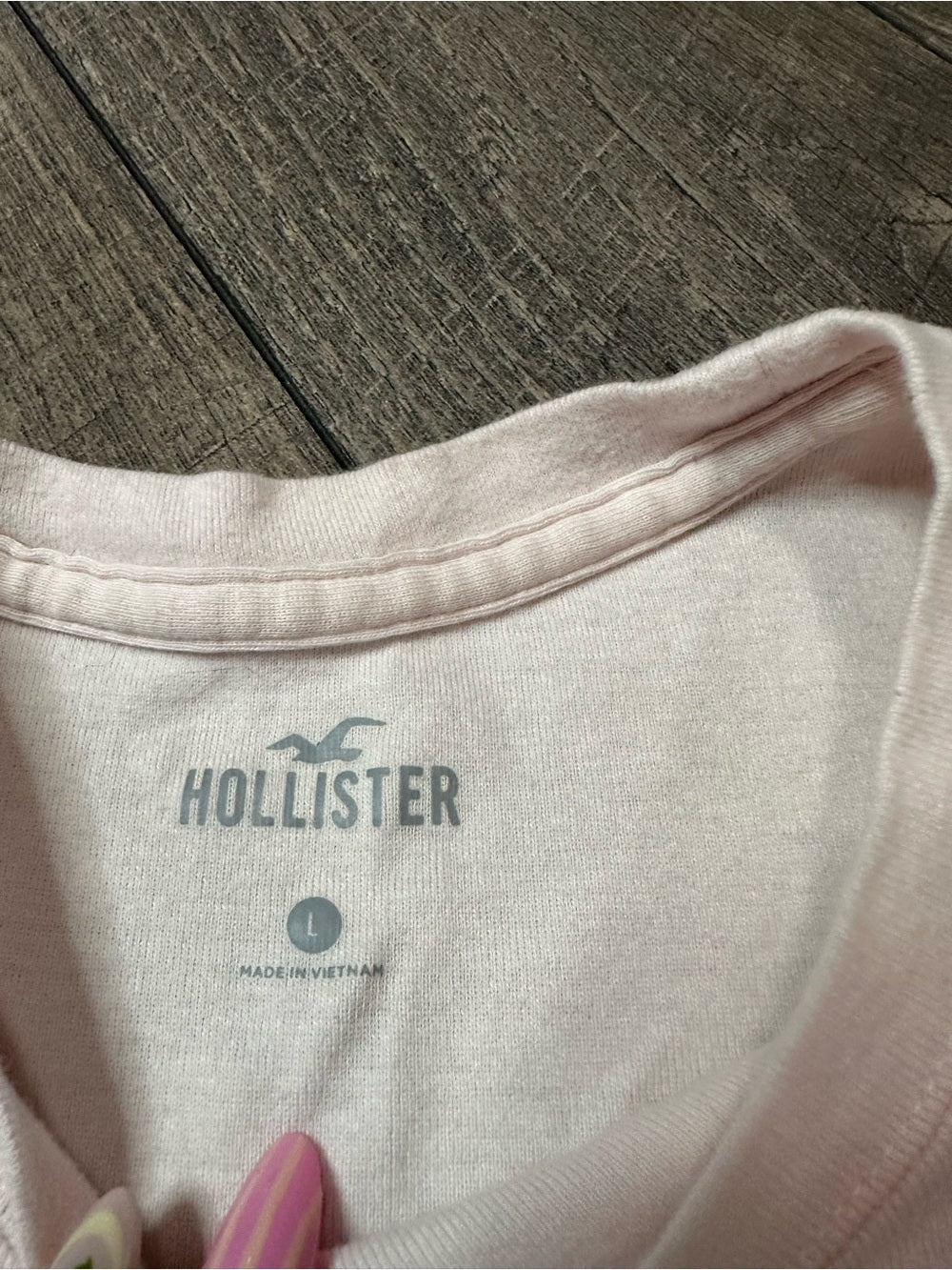 Hollister Pout Pink Baby Tee